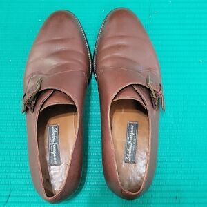 Salvatore Ferragamo Men's Brown Leather Shoes